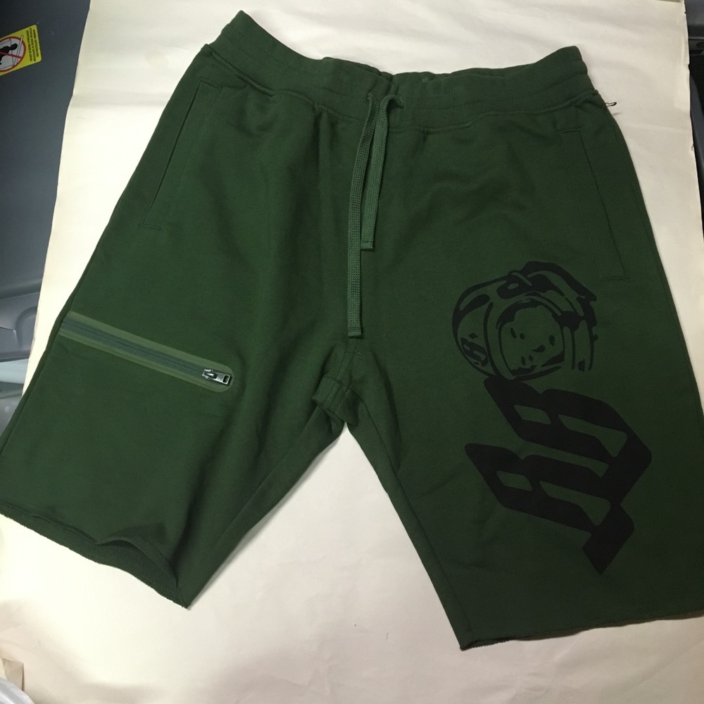 NEW BILLIONAIRE BOYS CLUB COZY SHORTS GREEN XLARGE - Picture 2 of 5